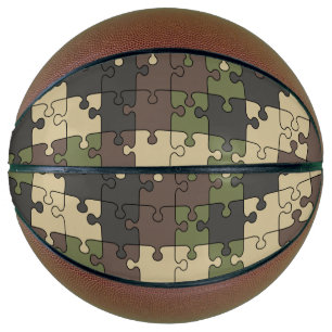Puzzle Tarnung Basketball