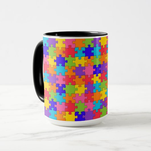 Puzzle Tasse (Vorderseite Links)