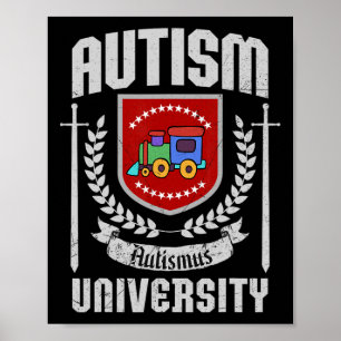 Puzzle-Teile unterstützen Autismus Universität Aut Poster