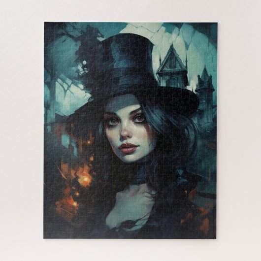 Puzzle The Enigma of the Mysterious Woman (Vertikal)