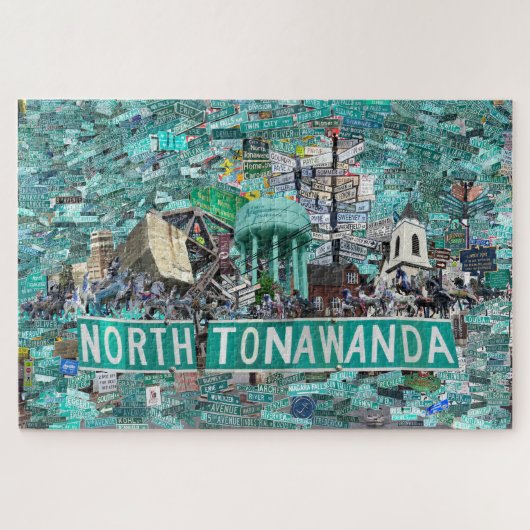 Puzzle - The Streets of North Tonawanda NY (Horizontal)