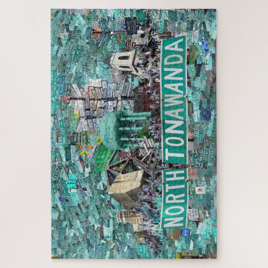 Puzzle - The Streets of North Tonawanda NY  (Vertikal)