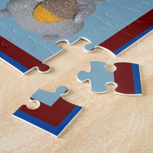 Puzzle - Tierpuppen (Seite)