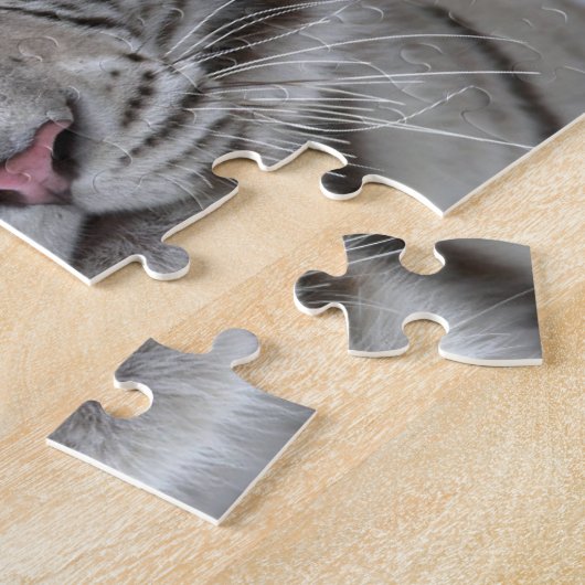 Puzzle-Tiger Jigsaw-Puzzle Puzzle (Seite)