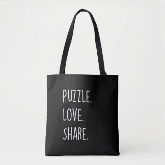 Puzzle Tote Bag Tasche