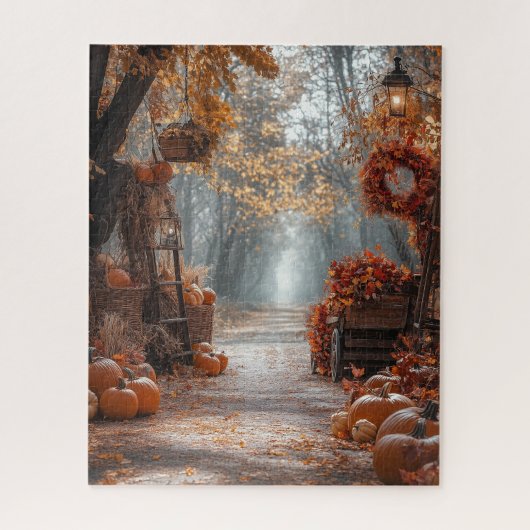 Puzzle über den Herbst (Vertikal)