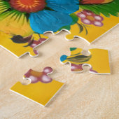 Puzzle Ukraine ukrainische Flagge, ukrainische Kun (Seite)