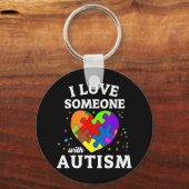 Puzzle und Herz für Frauen, Männer, Schlüsselanhänger (Vorderseite)