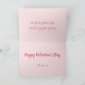 Puzzle Valentinstag Karte (Innenseite)