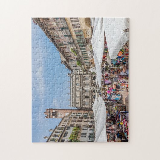 Puzzle Verona Piazza Erbe (Vertikal)