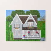 Puzzle viktorianisch HOUSE ART Puzzle (Horizontal)