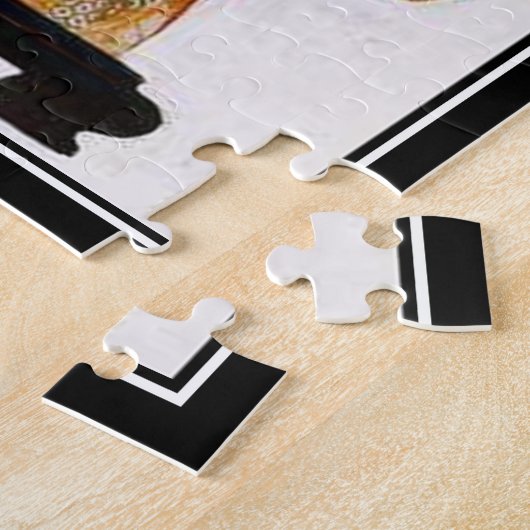 Puzzle Vintage Dame (Seite)