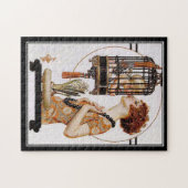 Puzzle Vintage Dame (Horizontal)