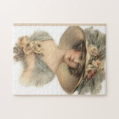 Puzzle Vintage Illustration Jugendstil (Horizontal)