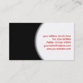 Puzzle-Visitenkarte Visitenkarte (Rückseite)