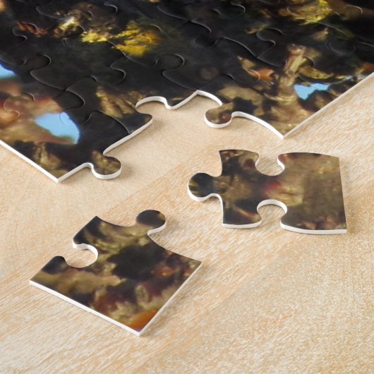 Puzzle - Vögel in Zweigen (Seite)