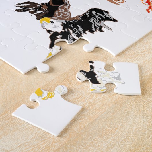 Puzzle: Vögel Puzzle (Seite)