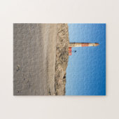 Puzzle von Dias' Point Leuchtturm mit Beach Wolf (Horizontal)