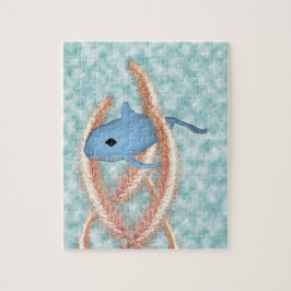 Puzzle - Wale Schwimmen durch Gras