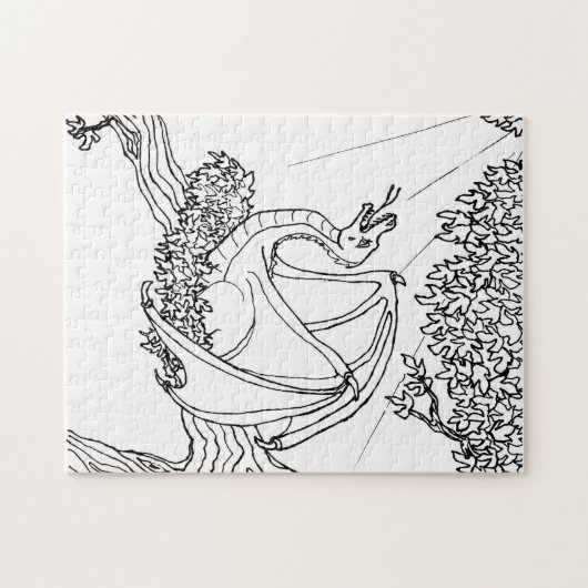 Puzzle - Weckend Drache (Horizontal)