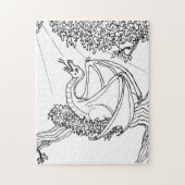 Puzzle - Weckend Drache (Vertikal)