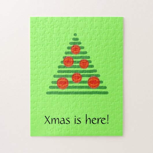 Puzzle - Weihnachtsbaum (Vert.) (Vertikal)