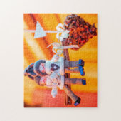 Puzzle Weihnachtsschmuck (Vertikal)