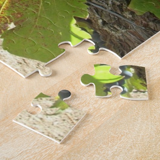 Puzzle - Weintrauben (Seite)