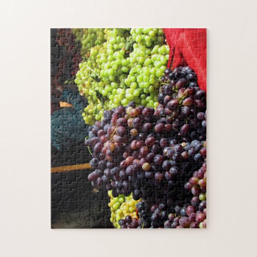 Puzzle - Weintrauben zum Verkauf (Vertikal)