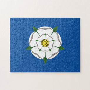 Puzzle weißer Rose Yorkshires