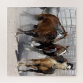 Puzzle Wild Mustangs von Nevada (Horizontal)