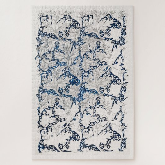 PUZZLE : WILLIAM MORRIS : WALLFLOWER 1890 (Vertikal)