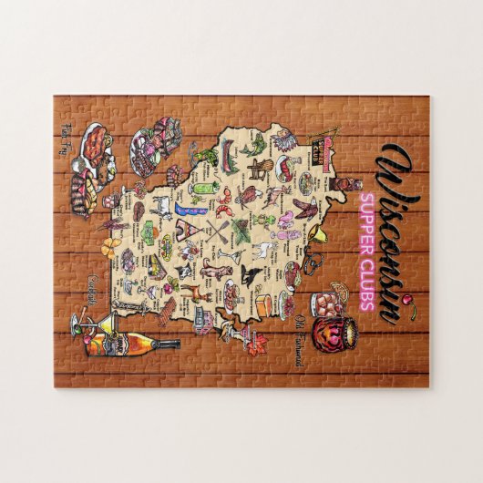 Puzzle - Wisconsin Supper Club (Horizontal)
