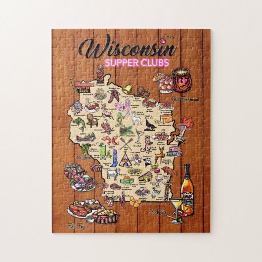 Puzzle - Wisconsin Supper Club (Vertikal)