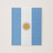 Puzzle with Flag of Argentina (Vertikal)