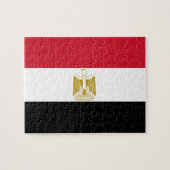 Puzzle with Flag of Egypt (Horizontal)