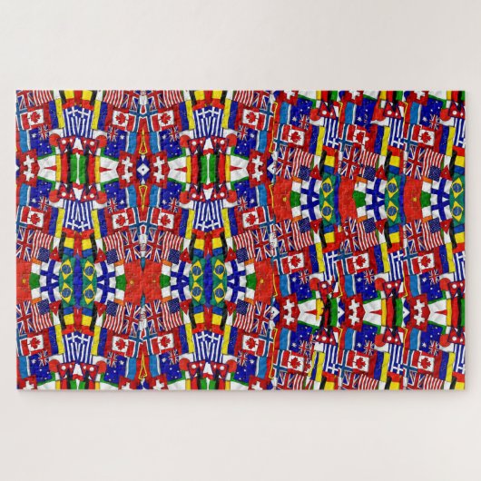 Puzzle World Flags (Horizontal)
