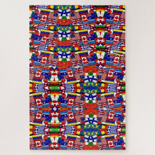 Puzzle World Flags (Vertikal)