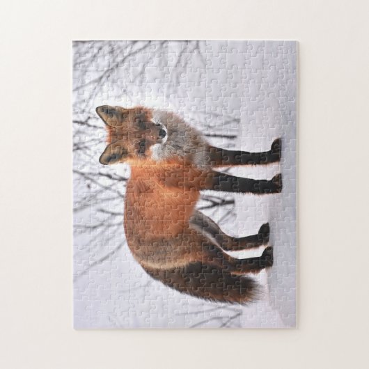 Puzzle Yellowstone Red Fox (Vertikal)