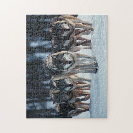 Puzzle Yellowstone Wolves (Vertikal)