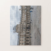 Puzzle zum Ausblick auf das Paris-Louvre-Museum (Vertikal)