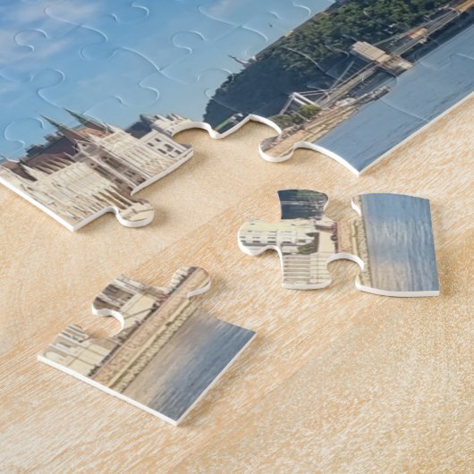 Puzzle zum Gebäude des Budapester Parlaments (Seite)