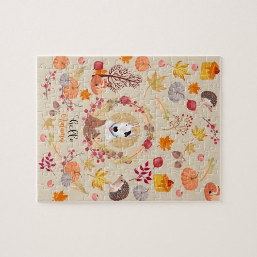 Puzzle zum Thema Herbst (Horizontal)