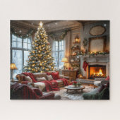 Puzzle zum Weihnachtsleben (Horizontal)