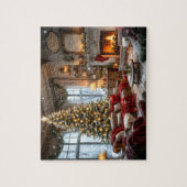 Puzzle zum Weihnachtsleben (Vertikal)