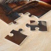 Puzzle zur Ansicht im Fenster im Herbst (Seite)