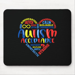 Puzzle zur monatlichen Unterstützung des Akzeptanz Mousepad