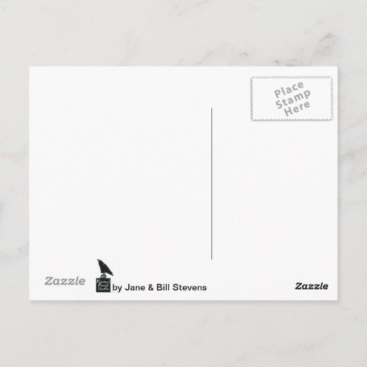 Puzzlebug Postkarte (Rückseite)