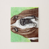 Puzzlen Basset Hounds Puzzle (Vertikal)