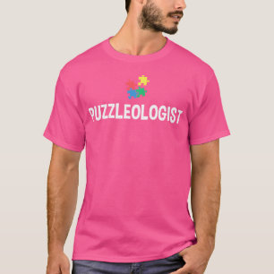 Puzzleologe Puzzle Liebhaber Puzzle Sammler Jigsaw T-Shirt